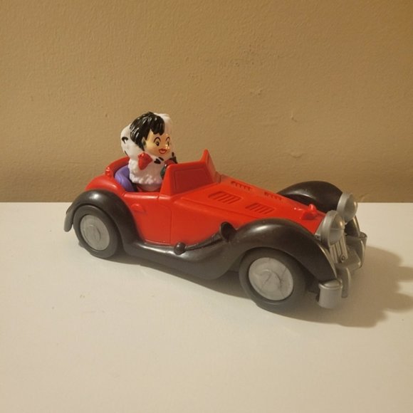 Fisher-Price Other - Fisher Price 101 Dalmatians Cruella Figure and Car